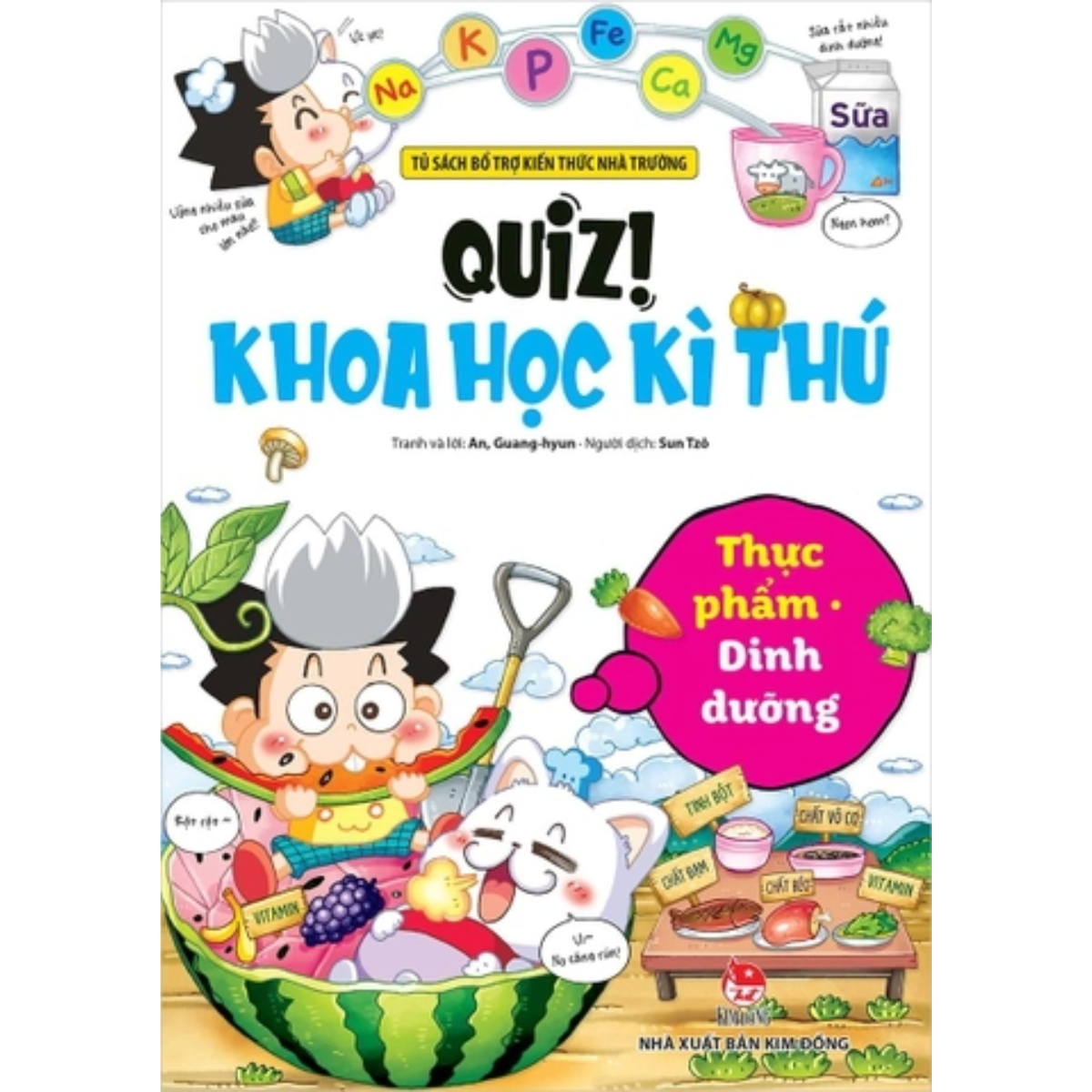 thuc pham Quiz! Khoa học kì thú: Thực phẩm Dinh dưỡng - Ảnh 1